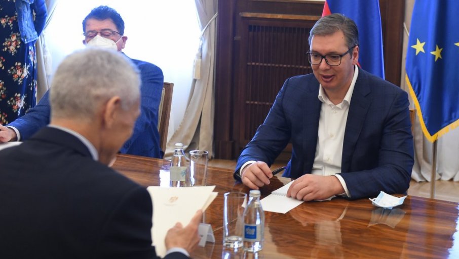 Sastanak predsjednika i ruskog ambasadora: Vučić i Bocan-Harčenko sjutra u Predsjedništvu