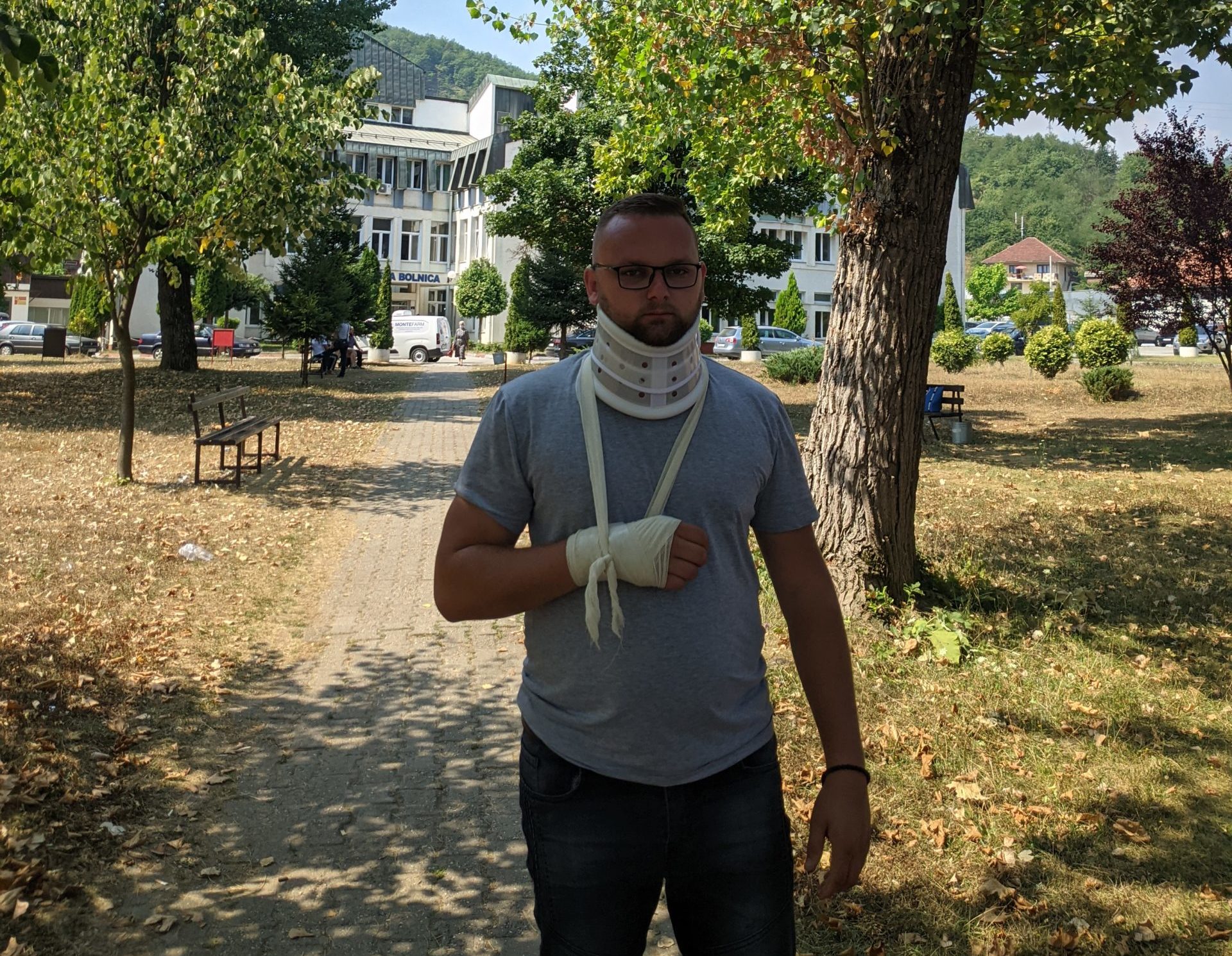 DNP: Radovana Rakočevića brutalno pretukla lica povezana sa kriminalnim klanovima, napad izvršen po političkoj osnovi!