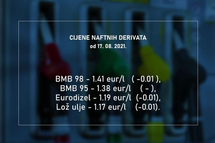 Od ponoći jetiniji eurosuper i BMB 98