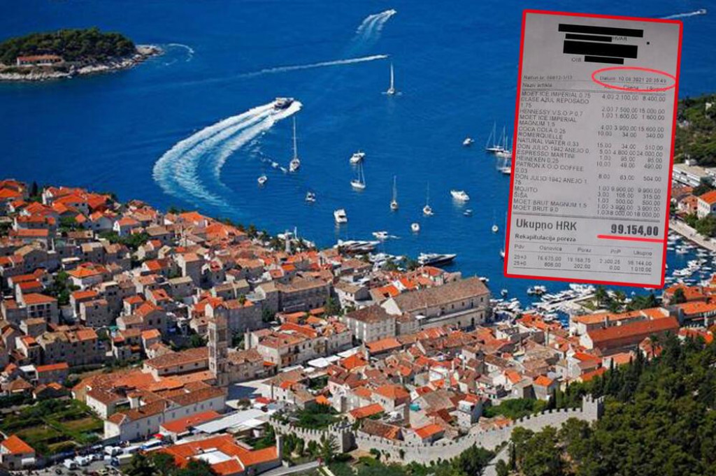 Na Hvaru račun u diskoteci 13.000 evra (FOTO)