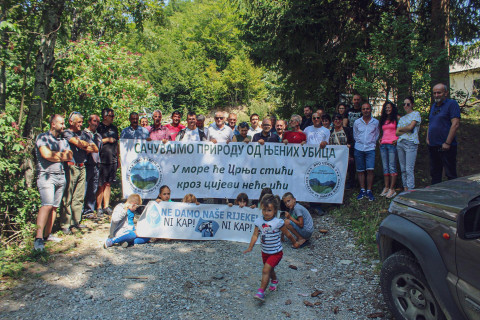 Protest mještana Bara Kraljskih i Rečina: Tražimo raskid koncesionih ugovora