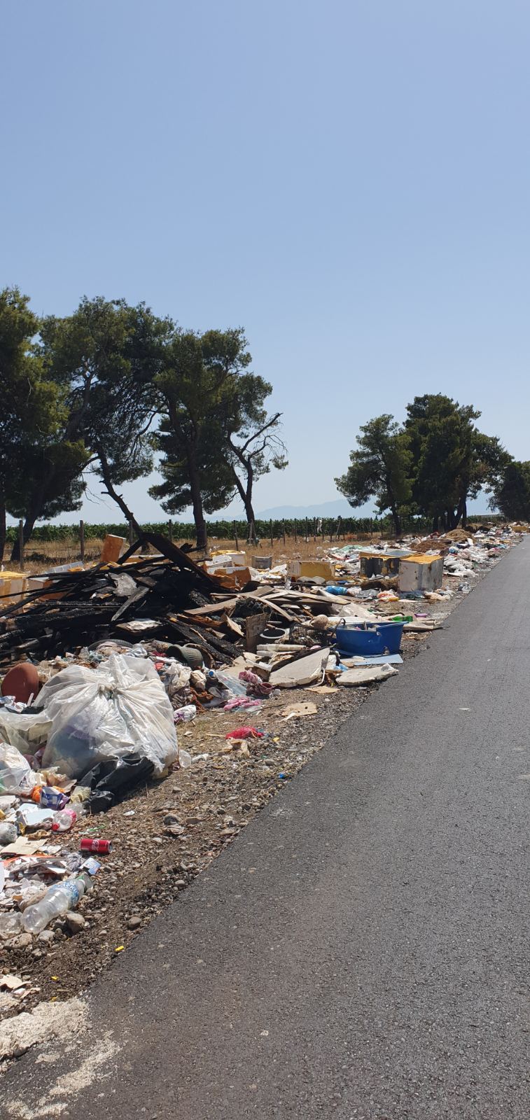 Zastiđe: Nesavjesni građani napravili divlju deponiju na Ćemovskom polju uz vinograd Plantaža! (VIDEO)