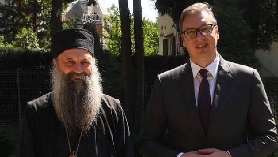 Vučić sa Patrijarhom Porfirijem: 80 godina od osnivanja sistema koncentracionih i logora smrti u Jasenovcu