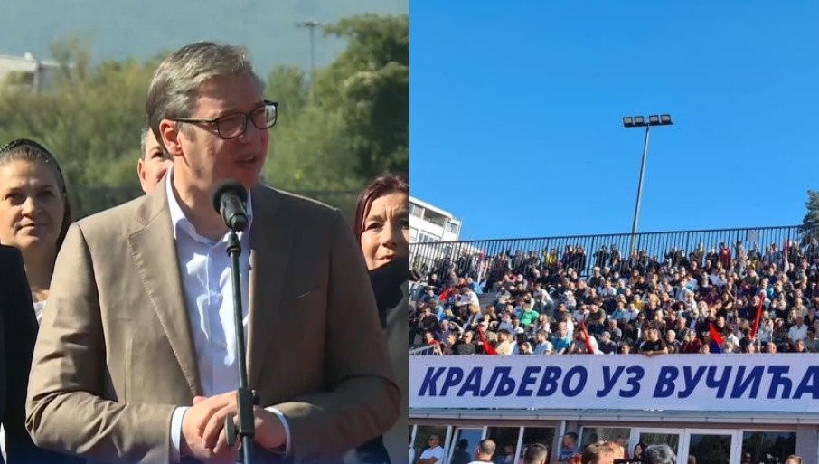 Vučić u Kraljevu: Gradimo auto-put, do Beograda ćete stizati za sat i po! (FOTO/VIDEO)