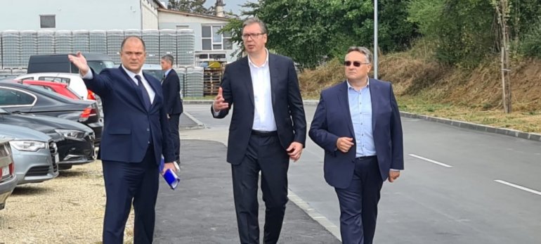 Vučić na otvaranju švajcarske fabrike „Regent“ u Svilajncu – Posao za 130 radnika