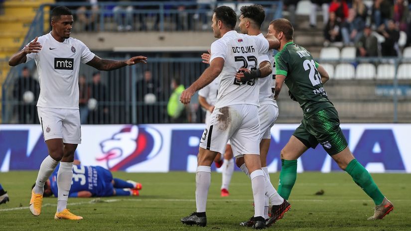 Posle tri i po godine: Partizan slavio u Lučanima!