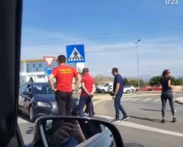 Načelnik komunalne policije Opštine Mojkovac blokirao put sa Šehovićem