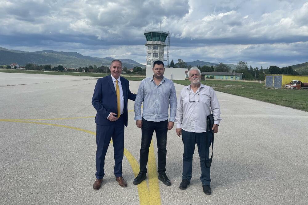 Predstavnici Aerodroma razgovarali sa Markom Kovačevićem: Staviti u funkciju vazdušnu luku „Kapino Polje“!