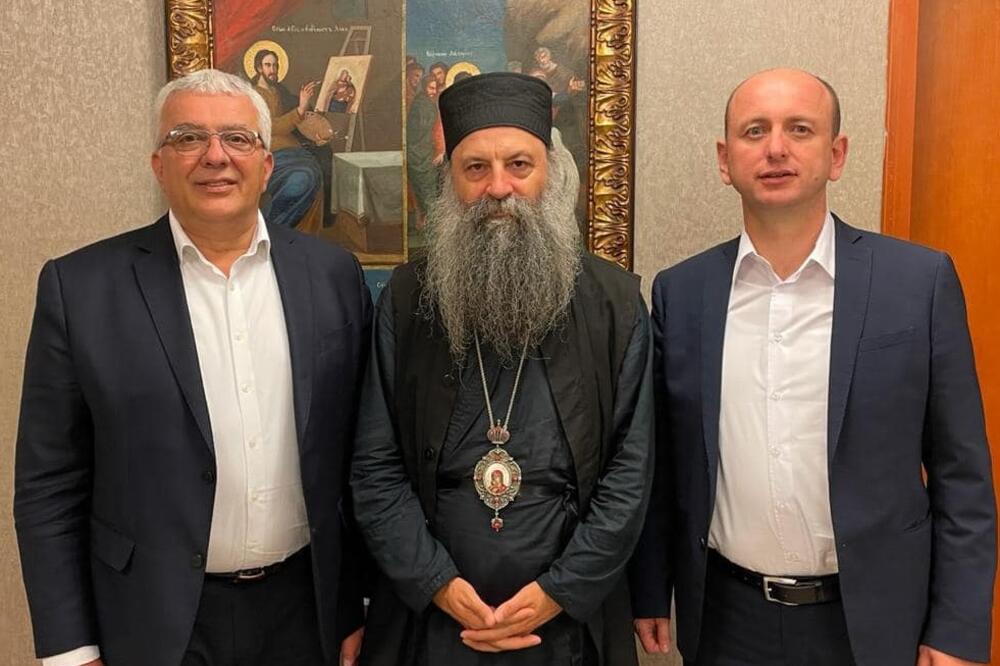 Patrijarh Porfirije se zahvalio liderima DF-a!