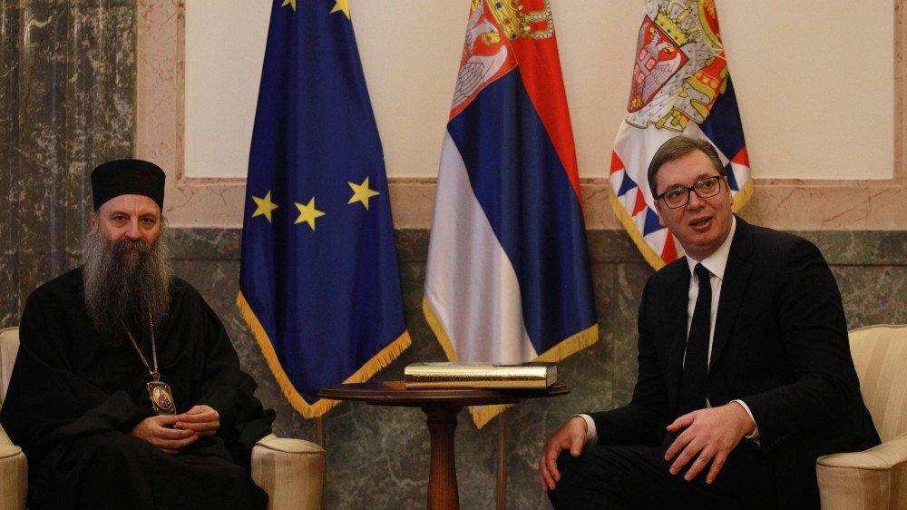 Predsjednik Vučić i Patrijarh Porfirije se obratili medijima: „Srbija se ne stidi naših žrtava, to su naši junaci!“ (VIDEO)