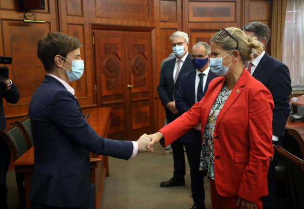 Brnabić: Srbija može da računa na podršku Francuske