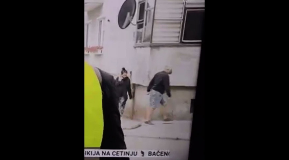 Zbog molotovljevog koktela na Cetinju uhapšena jedna osoba