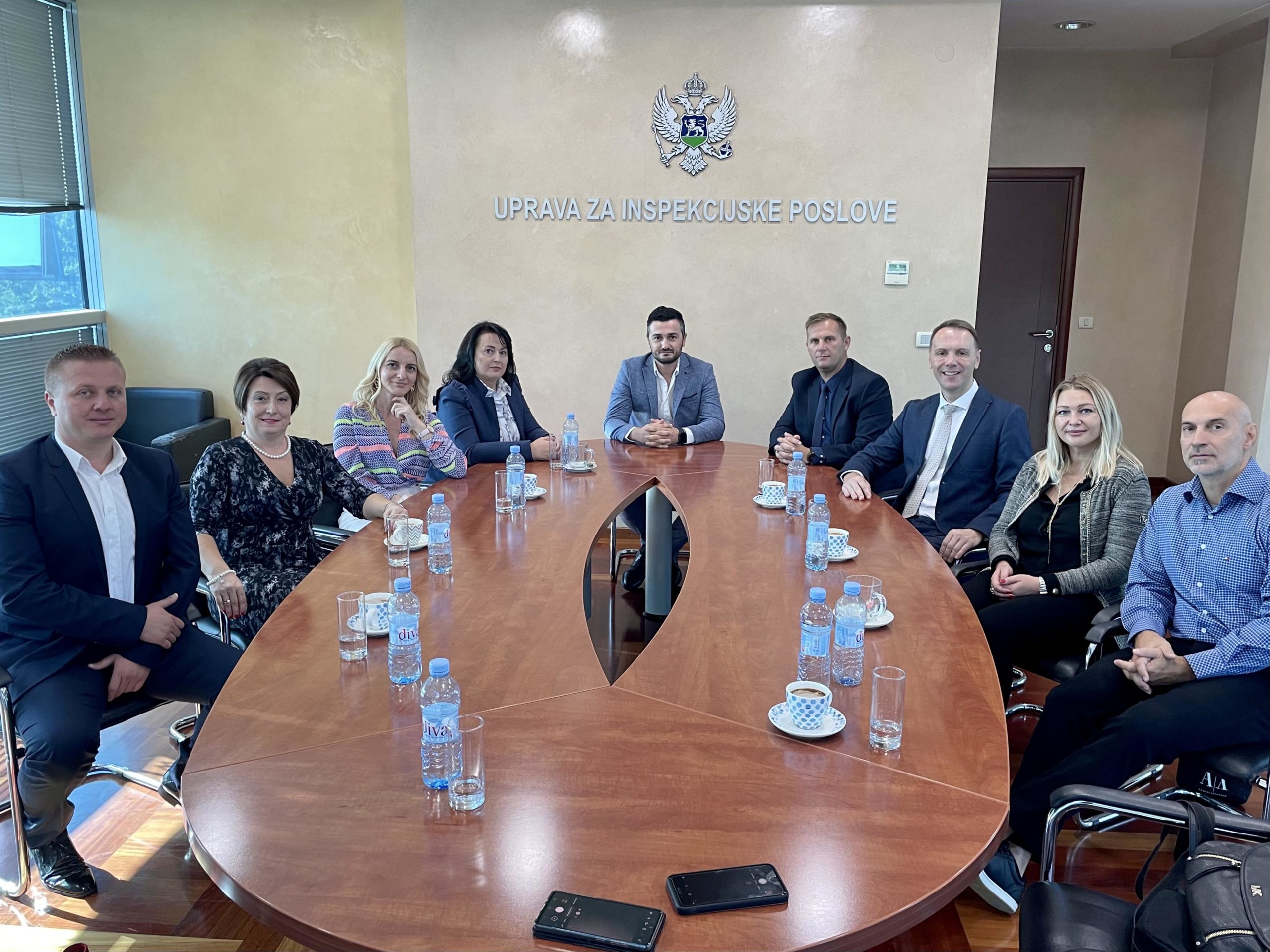 Predstavnici Inspektorata obrazovanja i sporta iz Slovenije u posjeti UIP-u. Rad na projektu „Bilateralna tehnička pomoć Slovenija-Crna Gora“