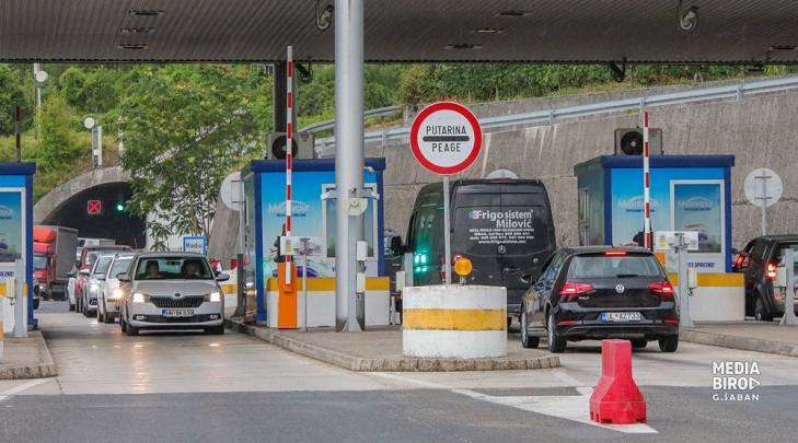 Tunel Sozina opslužio 40,87 hiljada vozila