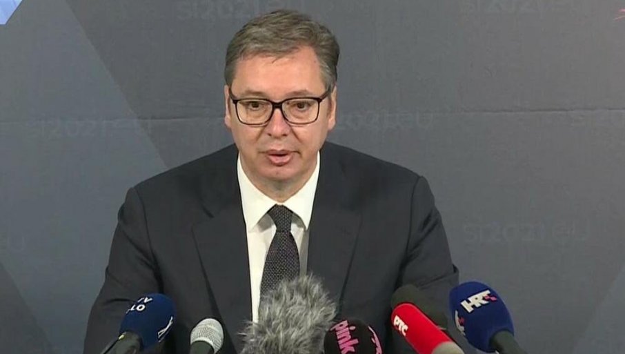 Vučić iz Slovenije: Bez rješavanja problema sa Prištinom, Srbija ne može da bude član EU!