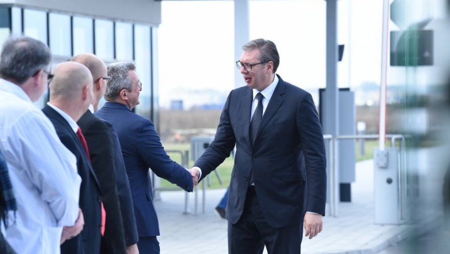 Vučić u Pančevu: Fabrika kompanije „Brose“ vjerovatno najbolja ikada u Srbiji!