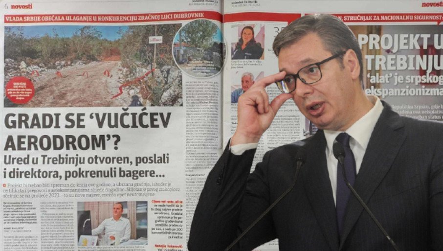 Hrvatima trn u oku projekat Srbije: Gradi se Vučićev aerodrom u Trebinju (FOTO)