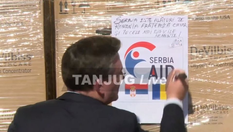 Pomoć komšijama u borbi protiv korona virusa: Srbija poslala pakete pomoći Rumuniji u borbi protiv korona virusa