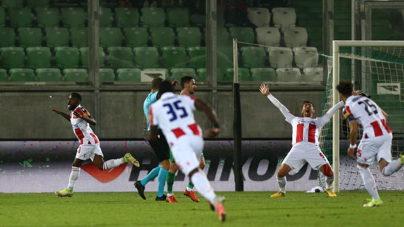 Opet moćna Zvezda: S vezanom rukom nokaut Ludogorecu u Razgradu