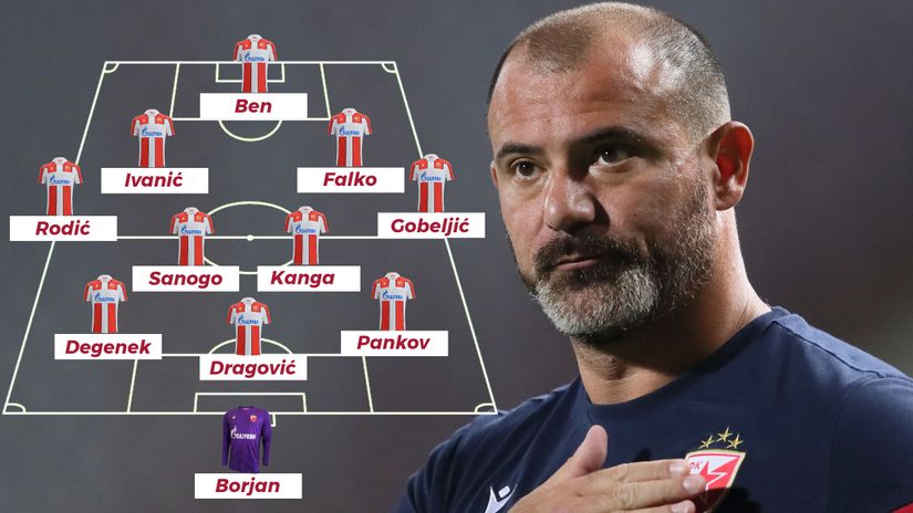 Zvezdin tim za Midtjiland: Ponovo sa trojicom pozadi! Gdje će Sanogo?