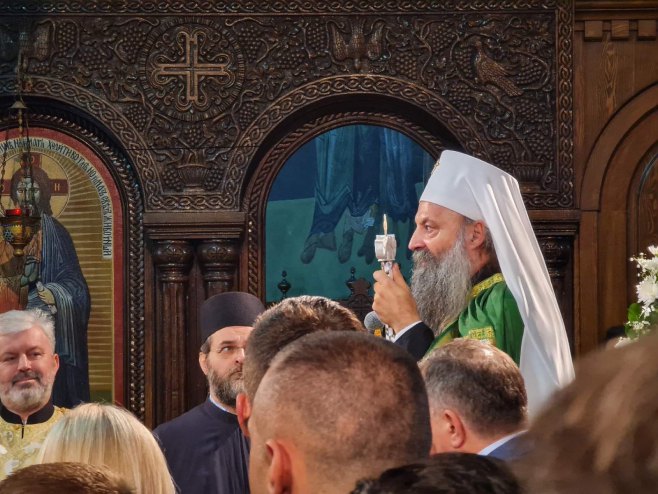 Patrijarh Porfirije se obratio Banjalučanima: Vi ste najbolji mogući dokaz da Bog nije ostavio svoj vjerni narod!