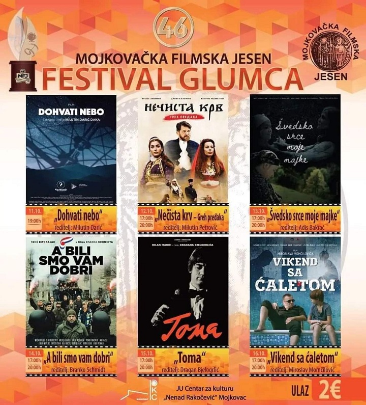 Mojkovac u znaku filma