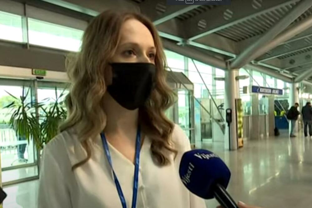 Nikčević: Na aerodromu u Podgorici izdato oko 200 kaznenih rješenja putnicima koji nisu imali digitalnu Kovid potvrdu
