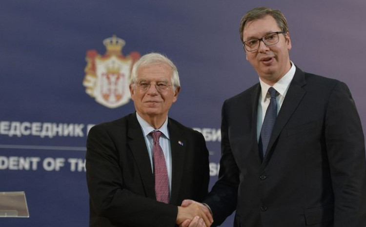 Vučić poručio Borelju: Srbija više od svega želi mir i stabilnost!