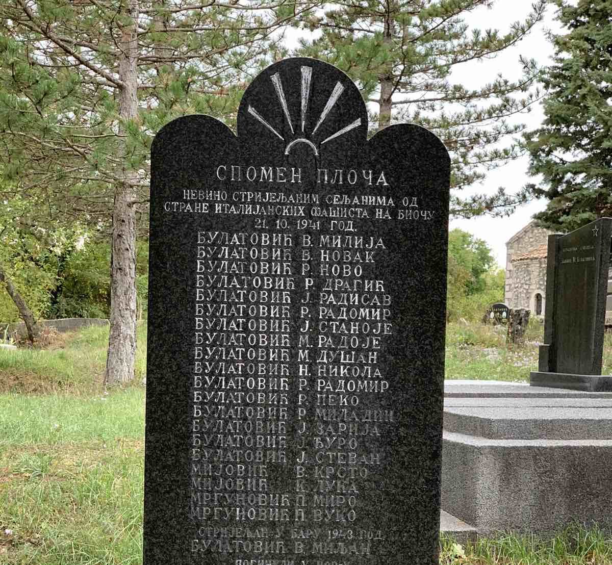 U Kučima obilježeno 80 godina od zločina italijanskih fašista: U jednom danu strijeljali 21 -og žitelja Raća!