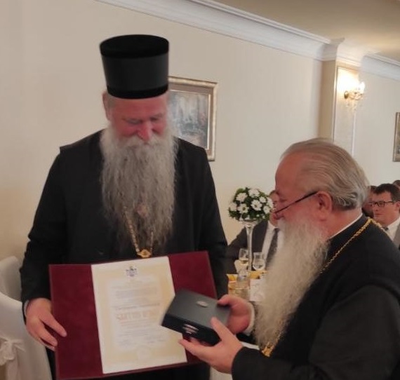 Mitropolitu Joanikiju Orden Sveštenomučenika Petra Dabrobosanskog