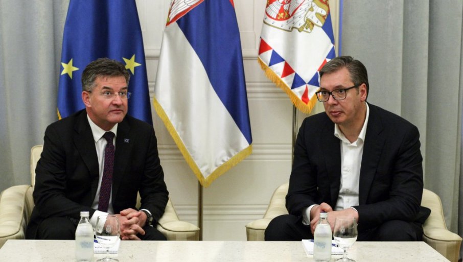Vučić se sastao sa Lajčakom: Razgovarali o nastavku dijaloga Beograda i Prištine