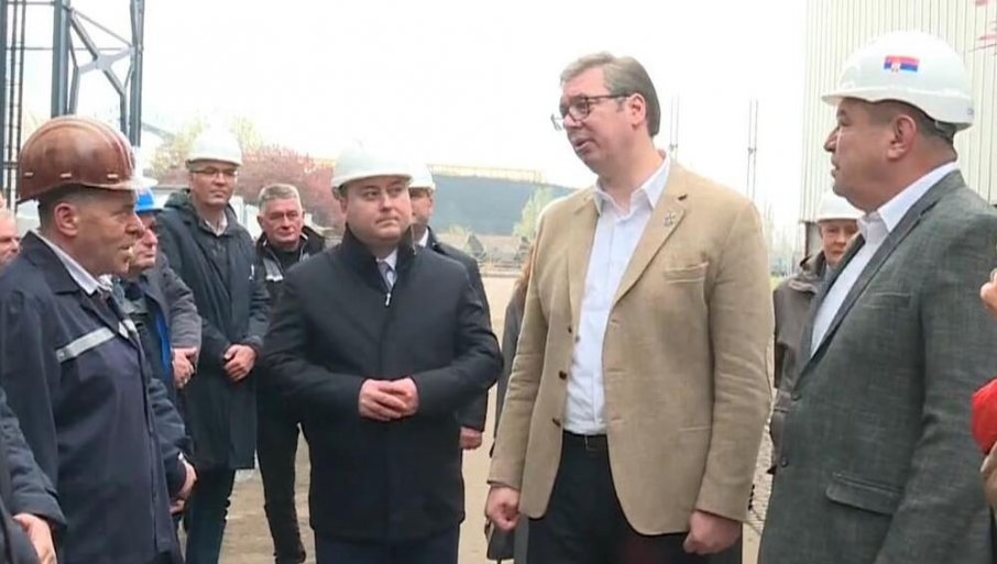 Vučić obilazi TENT: Nevjerovatan posao je urađen, ovo je od presudnog značaja za Srbiju!