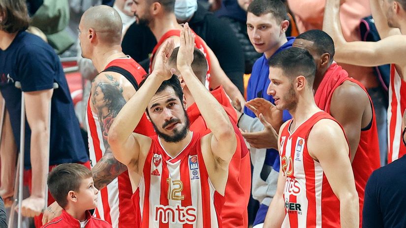 Zvezda nastavlja borbu sa povredama i najboljim timovima Evrope