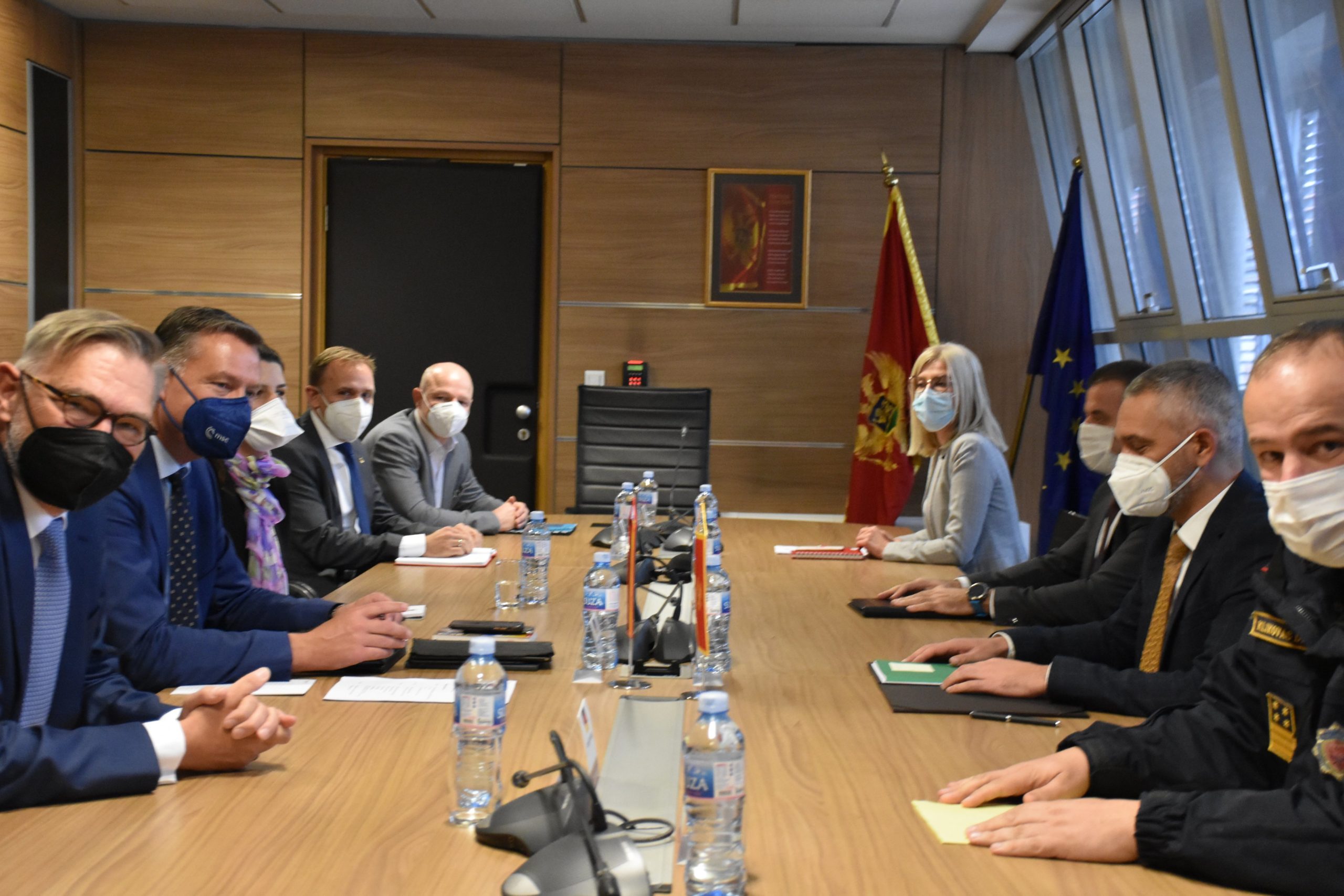 Brđanin i Majer: Partnerstvo crnogorske i njemačke policije kvalitetno i sadržajno