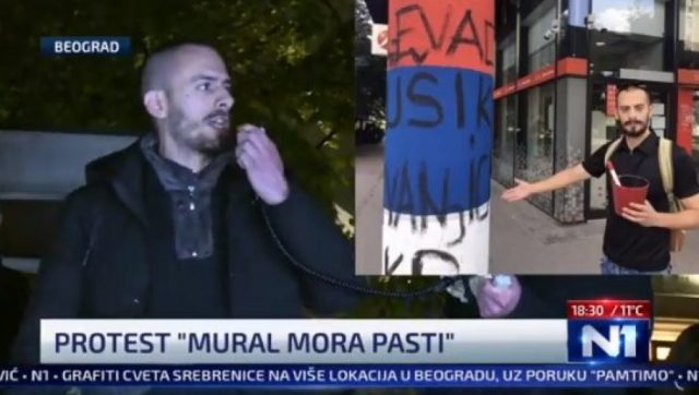 Sinu urednika Vijesti smeta mural Ratka Mladića!