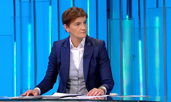 Brnabić: Iz Hrvatske stiže sve više napada jer Srbija sustiže Hrvatsku