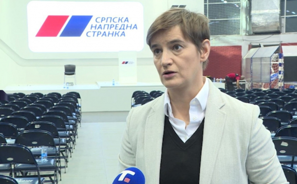 Brnabić: Vučić predsjednik SNS-a do izbora u aprilu