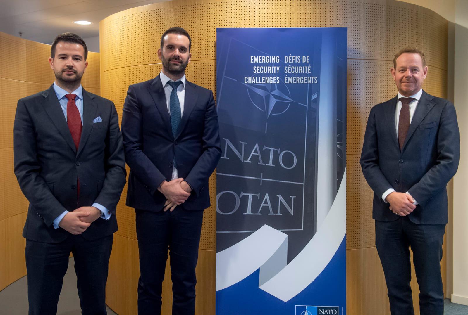Milatović i Spajić  obećali zvaničnicima NATO-a: Na dobrom smo putu da do 2024. godine izdvajamo 2% BDP-a za bezbjednost i odbranu!