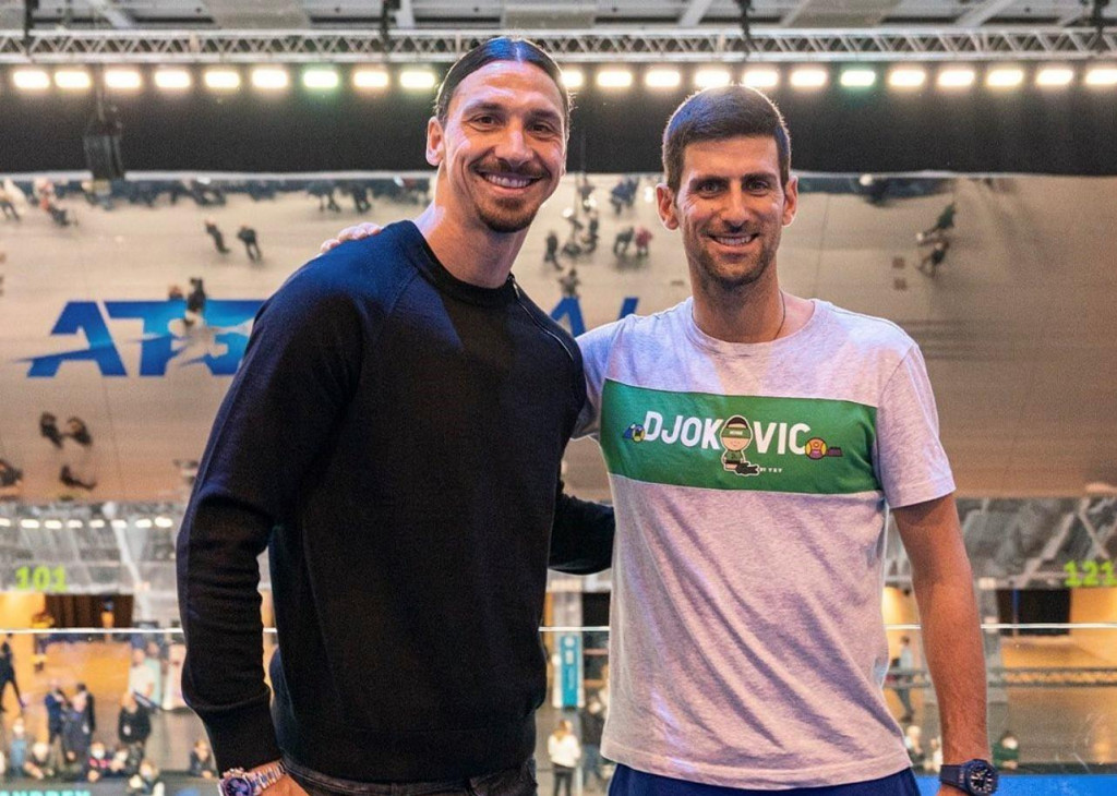 Susret velikana: Ibrahimović i Đoković zapalili društvene mreže