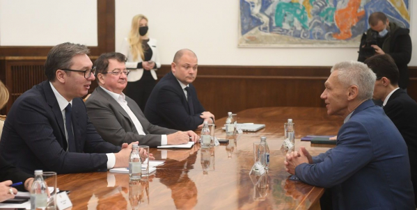 Vučić sa ruskim ambasadorom: Putin razume položaj Srbije, zahvalni smo za podršku po pitanju Kosova i Metohije
