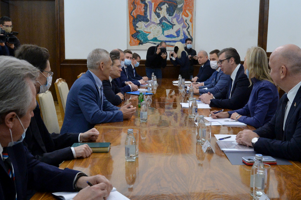 Vučić se sastao sa generalnim direktorom ruske državne korporacije Rosatom