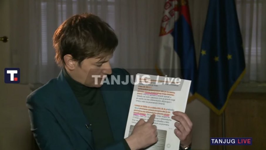 Brnabić pokazala dokaze: „Đilas, Jeremić i Lutovac sada protestuju zbog stvari koje su oni radili“ (VIDEO)