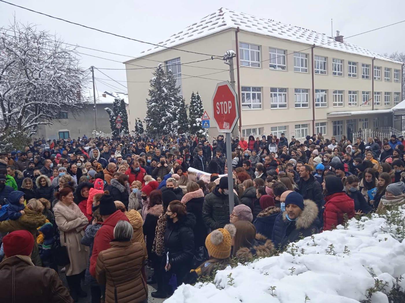 Protest u Pljevljima: Sestra bez brata je ptica bez krila
