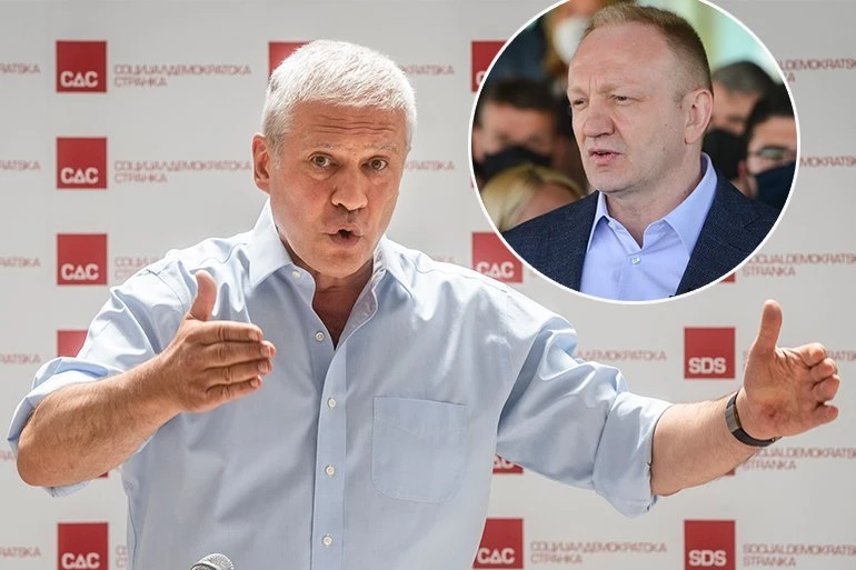 Boris Tadić demonstrantima: Hoćete da zatvaramo fabrike zbog ekologije, to je jeftin populizam!