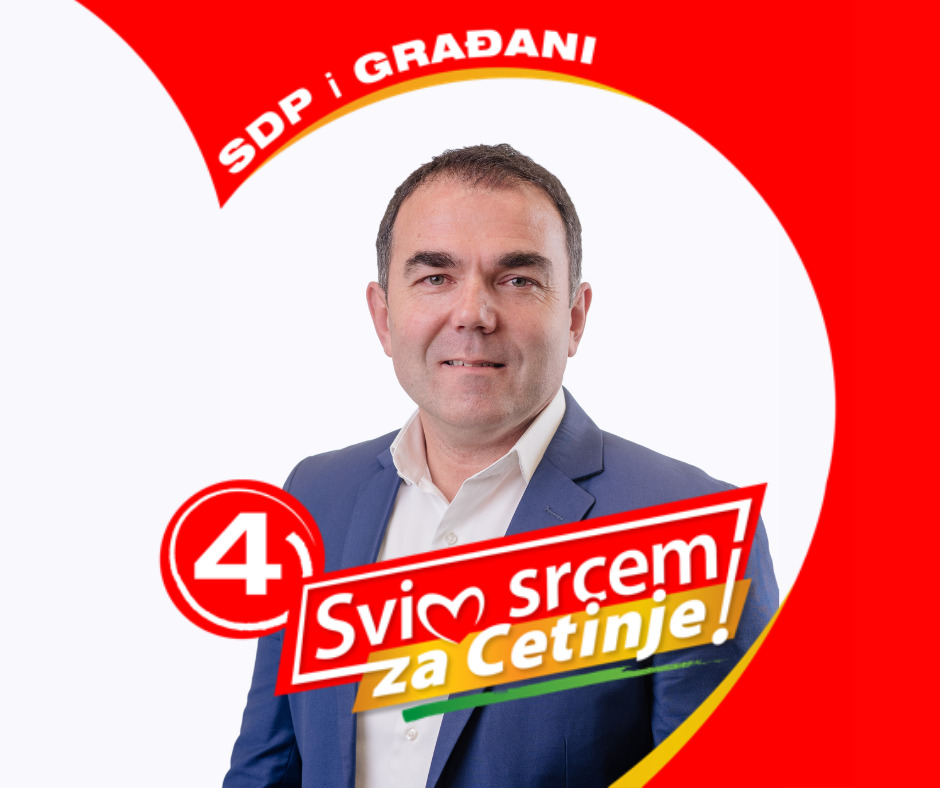 Đurašković: Jasno je da je lista “SDP i Građani – Svim srcem za Cetinje” najveći dobitnik izbora