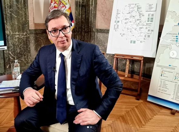 Vučić se obratio naciji: Da nismo izgradili gasovod ne bismo imali energente; Neće biti poskupljenja struje i gasa