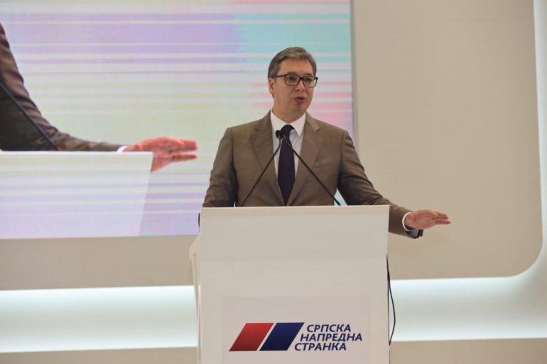 Godišnja konferencija: Vučić predstavlja planove razvoja Srbije za 2022. godinu