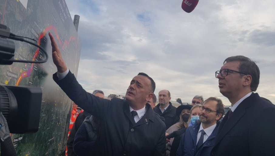 Vučić otvorio radove na auto-putu ka Nišu