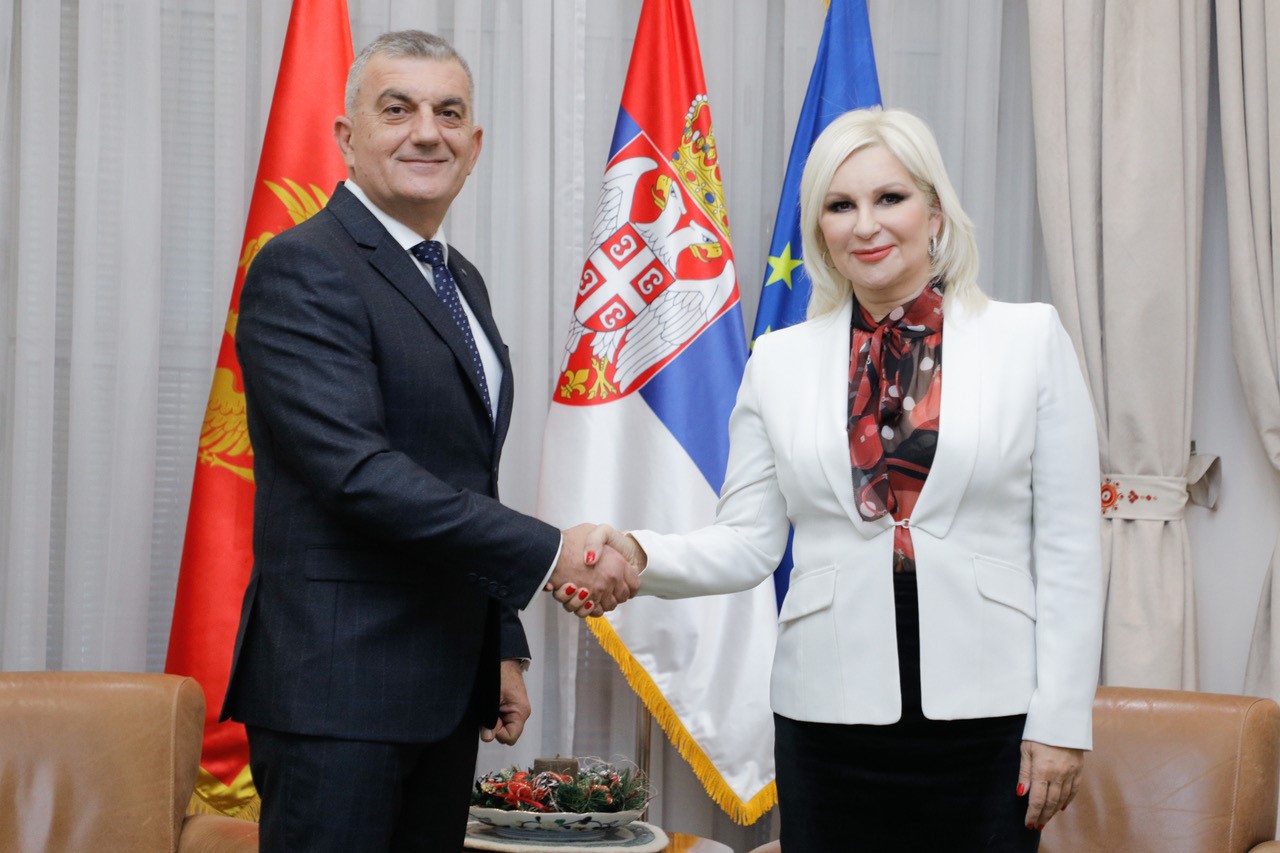 Bojanić i Mihajlovićeva o zajedničkim projektima: Srbija i Crna Gora su susjedi koji u oblasti energetike ne mogu jedan bez drugog