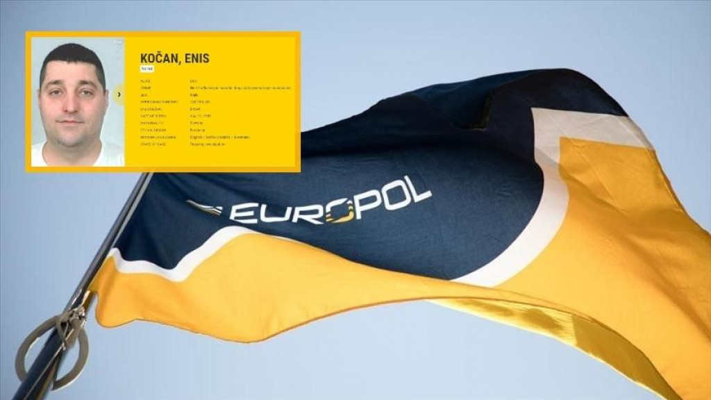 Na listi najtraženijih bjegunaca EUROPOL-a i državljanin Slovenije crnogorskog porijekla